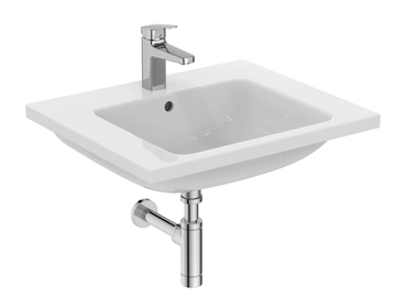 I.LIFE B - T4605 - Ceramic washbasin with overflow by Ideal Standard - view 2